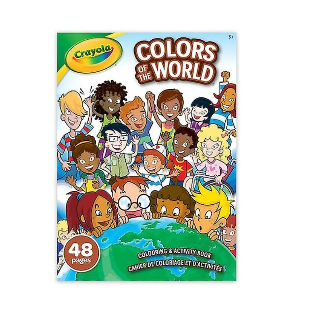 Crayola Colours of the world kleur- en activiteitenboek