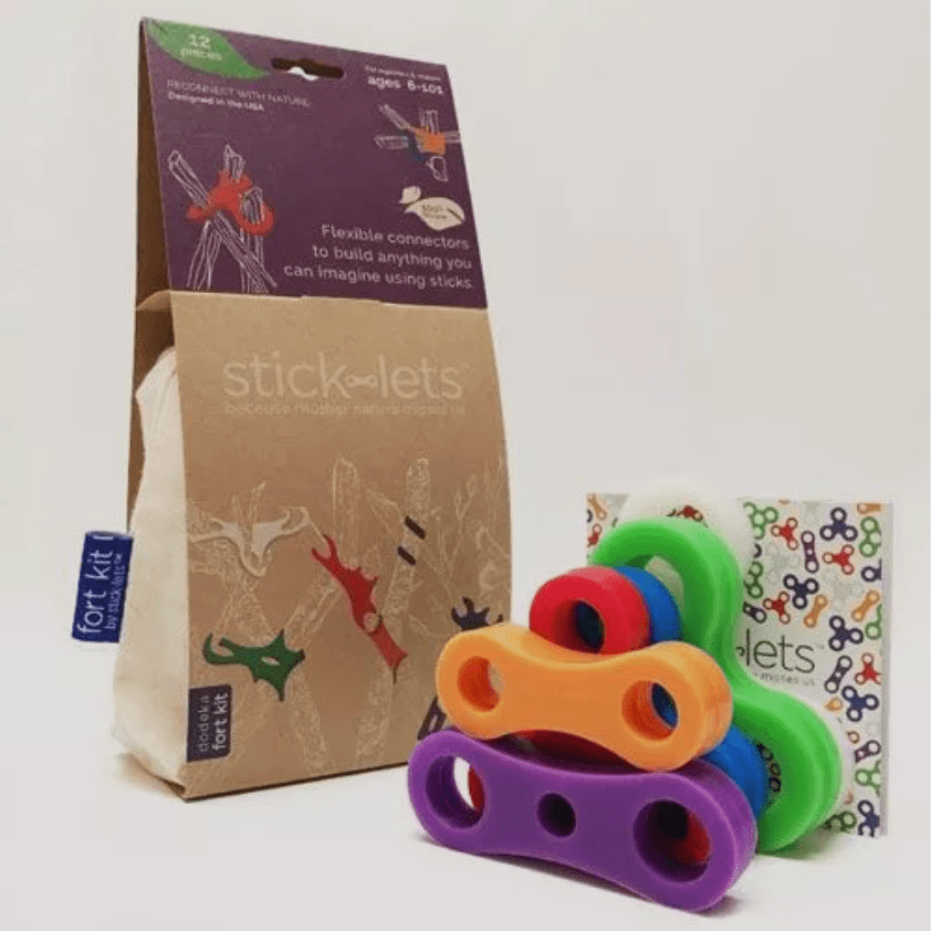 Stick-lets 12-piece Dodeka fort set