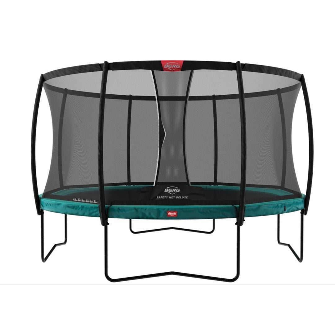 Trampoline Champion 330 vert filet de securite Deluxe Fairplace