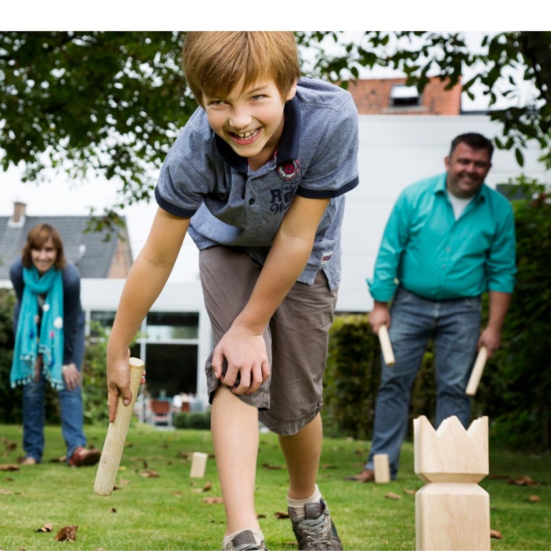 Bex Kubb pro in rubberhout