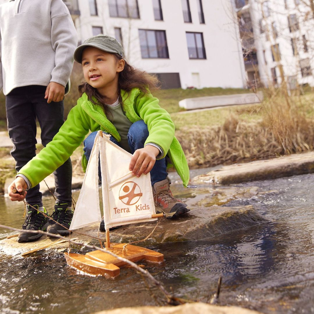 HABA Terra Kids Bouwpakket kurken catamaran