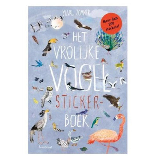 Het vrolijke vogel stickerboek