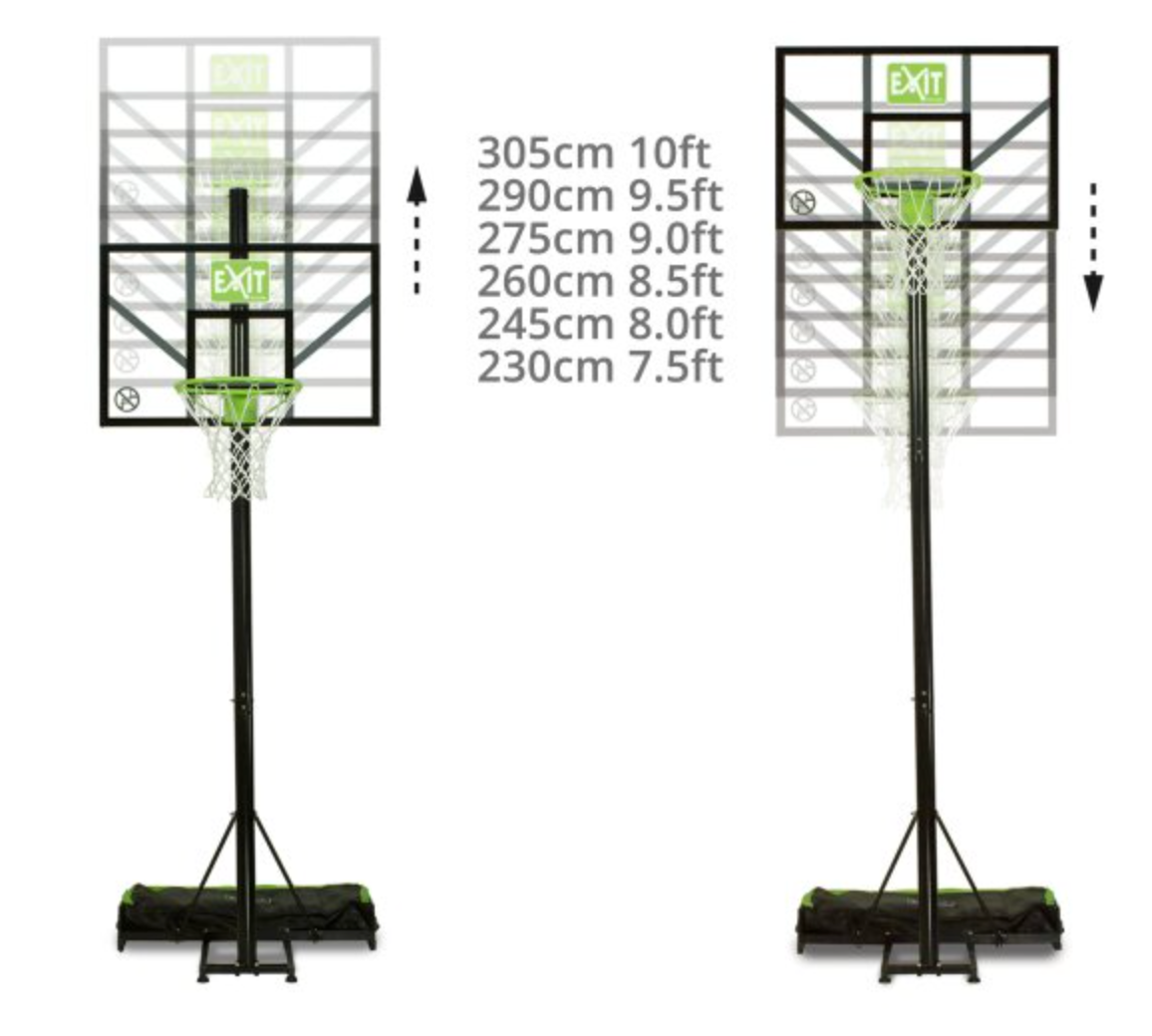 EXIT Basketball Pole Comet - 6 heights