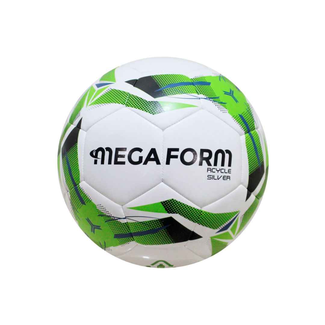 Megaform Voetbal Rcycle silver maat 5