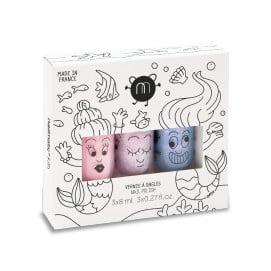 Nailmatic nagellak Mermaid Set 3 kleuren