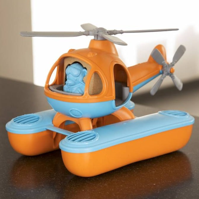 Green Toys Waterhelicopter oranje