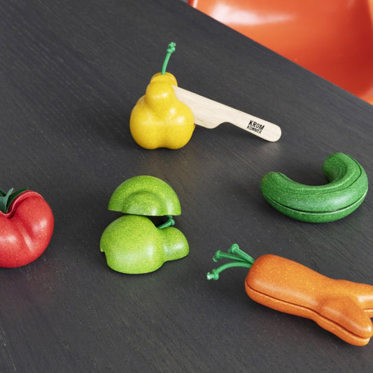 Plan Toys Wonky Fruit & Vegetables set