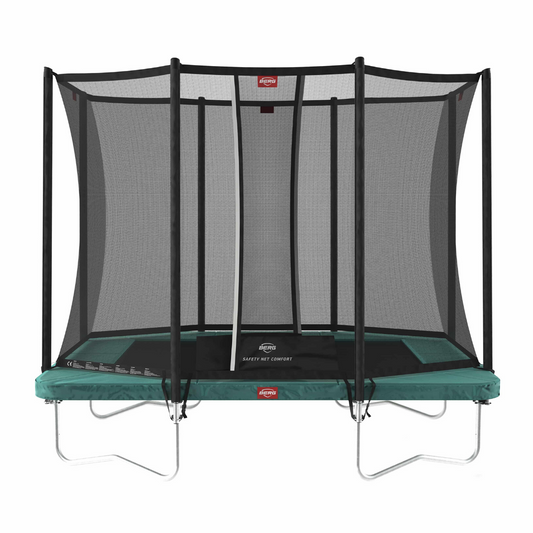 Berg Trampoline Favorit Ultim 280 groen + veiligheidsnet Comfort