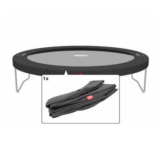 Berg Trampoline Champion 430 - beschermrand grijs