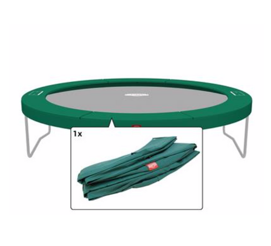 Berg Trampoline Champion 380 - beschermrand groen