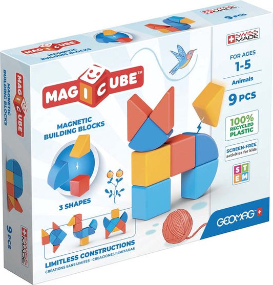 Geomag Magicube Animals 9 pcs