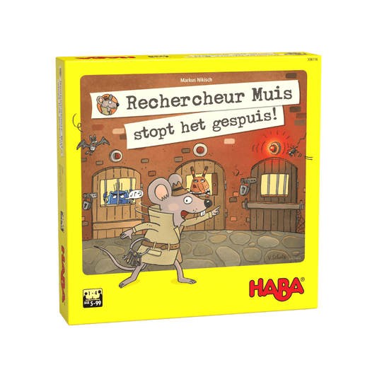 HABA Rechercheur Muis stopt het gespuis